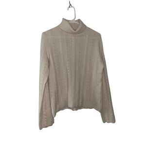 SAKS FIFTH AVENUE-100% Cashmere Women’s Sweater Size L- Like New Without Tags
